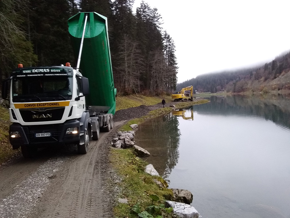 Dumas Frères Terrassement et enrochement en Haute-Savoie