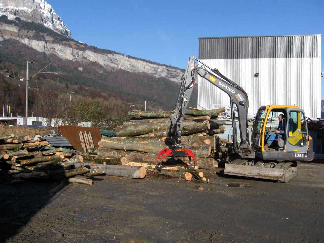 Vente de bois de chauffage à Sallanches
