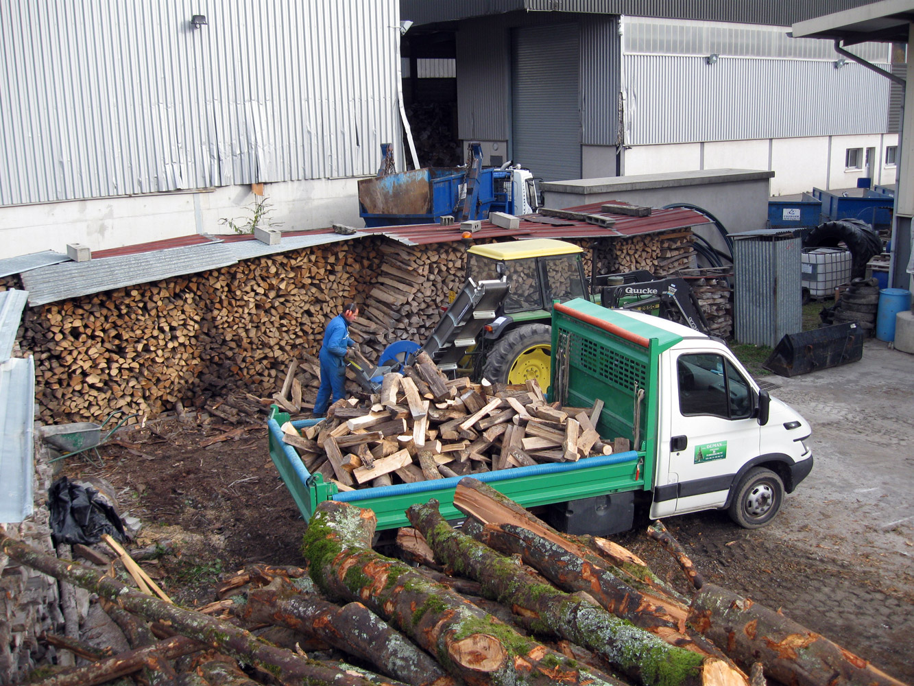 Vente de bois de chauffage à Sallanches