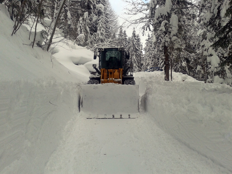 Déneigement à Sallanches 74