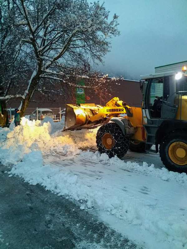 Déneigement à Sallanches 74