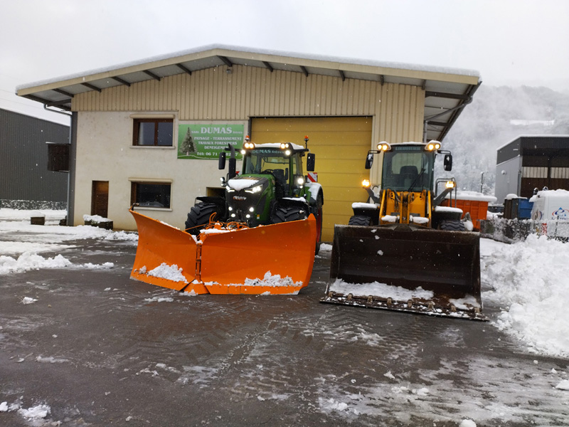 Déneigement à Sallanches 74