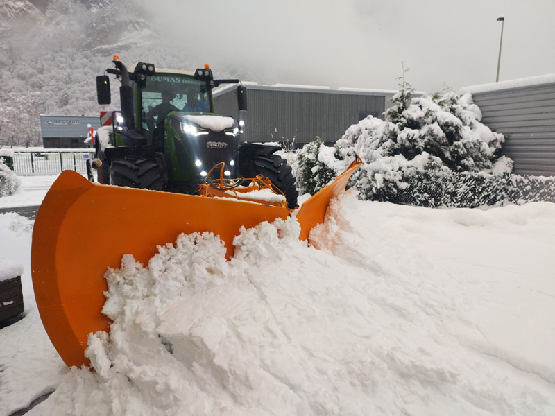 Déneigement à Sallanches 74