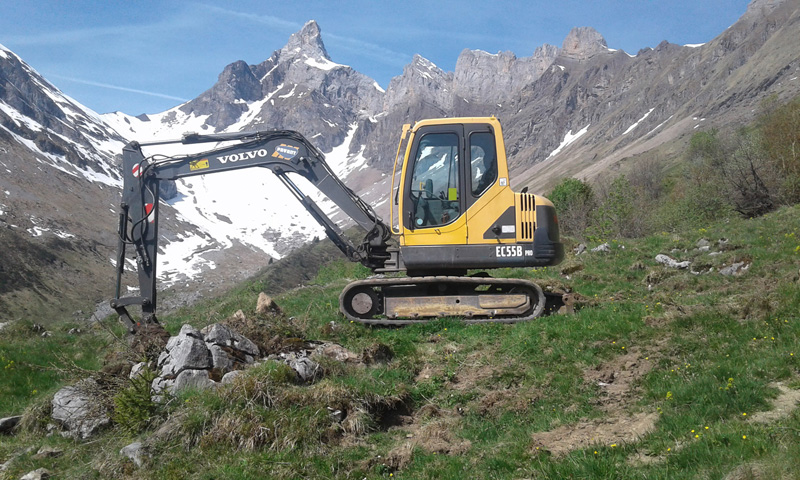 Dumas Frères Aménagement de pistes de ski en Savoie et Haute Savoie