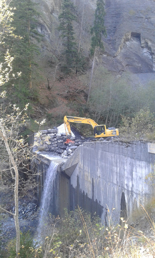 Dumas Frères travaux de pistes de ski en Savoie 73 et Haute Savoie 74