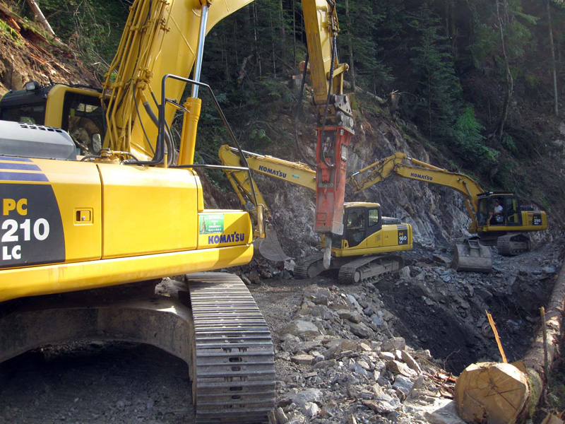 Dumas Frères travaux de pistes de ski en Savoie 73 et Haute Savoie 74